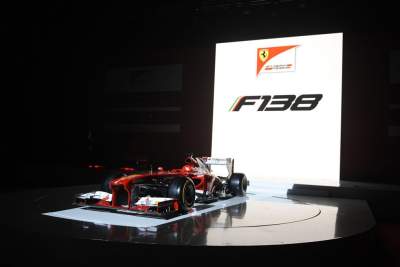 Ferrari reveals 2013 F1 racer - F138 in Maranello