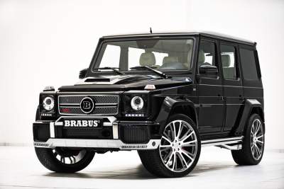 Brabus gives the iconic G-Wagen a power boost and dominating bodykit