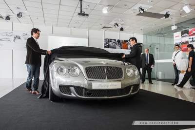 Singapore gets first peek at the Bentley Continental Flying Star