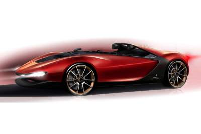 Pininfarina pays tribute to Sergio Pininfarina with new speedster concept