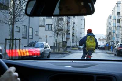 Volvo reveals world-first Cyclist Detection with full auto brake in Geneva