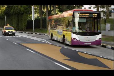 $50 million to give buses more priority on the roads