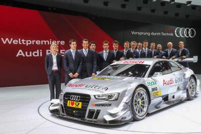 Audi reveals new DTM challenger in Geneva