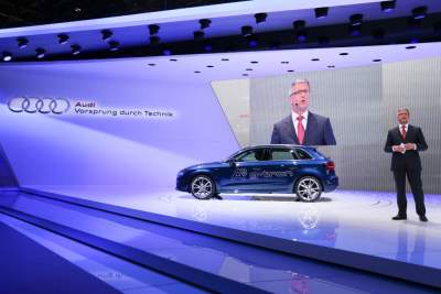 Audi A3 Sportback running on CO2 neutral fuel