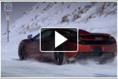 McLaren 12C Spider challenges snowboarder in new short film