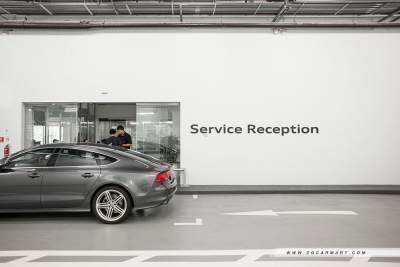 First hand look at Audi aftersales experience