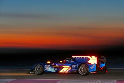 Fastest lap time clocked by Signatech-Alpine