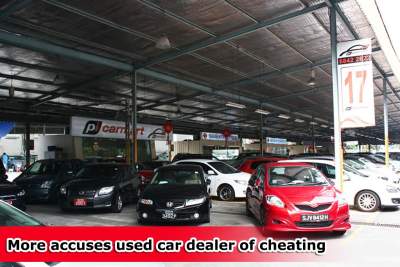 More cheated customers turned up at closed down car dealer