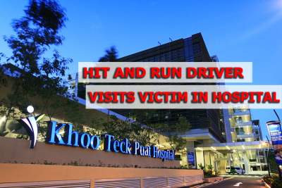 Hit-and-run driver visits victim in hospital