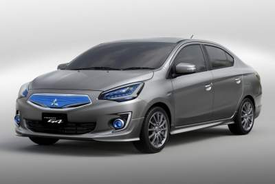 Like a G4: Mitsubishi unravels G4 Compact Sedan concept for Shanghai