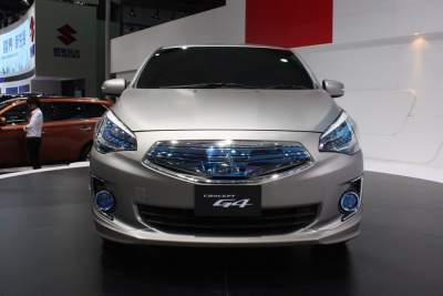 The strong, light and efficient Mitsubishi G4 compact sedan