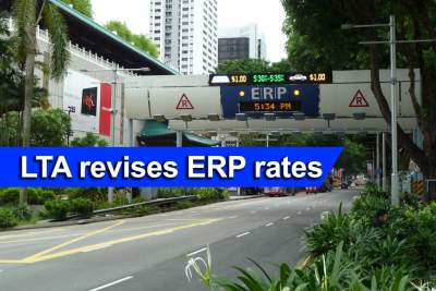 ERP rates at three locations will be revised