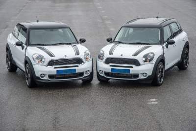 The MINI Paceman meets the MINI Countryman