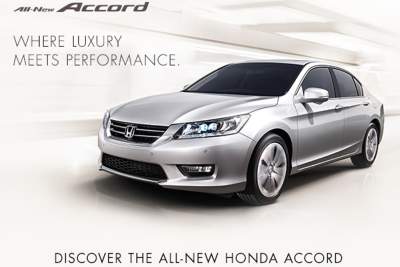 Kah Motor to launch the new Accord in July 2013