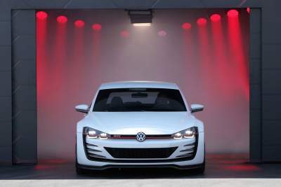 Volkswagen unveils 'Design Vision GTI' in Austria