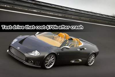 Test drive costs student $70k after crash