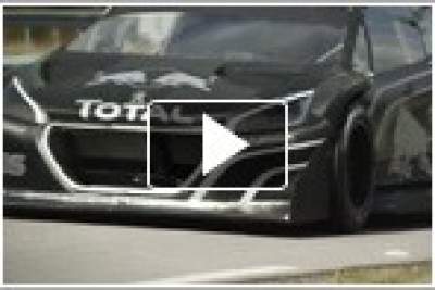 Sebastien Loeb test drives the 208 T16 Pikes Peak climber