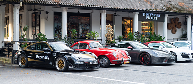 PORSCHE GALORE AT CARS & KOPI ‘RACEBORN'