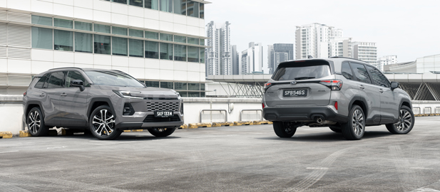 RAV4 HYBRID TAKES ON FORESTER E-BOXER