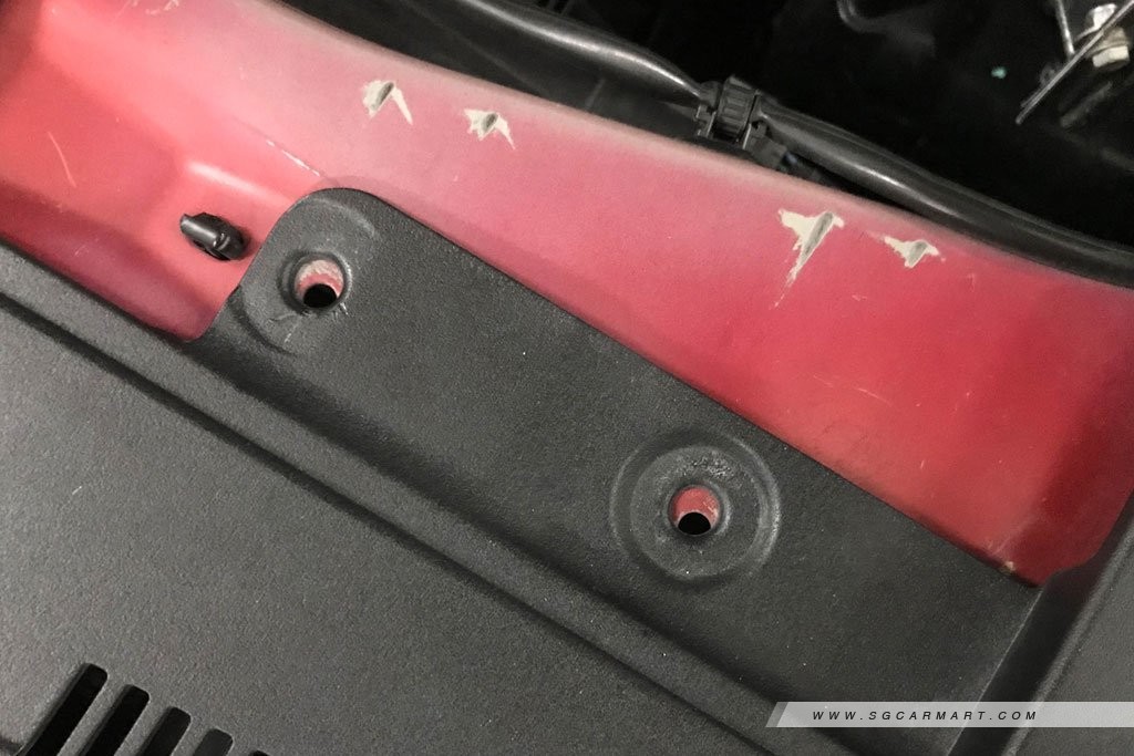 missing screws