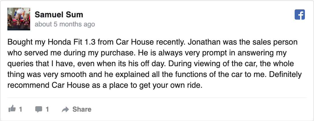 facebook review