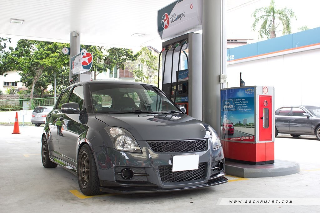 Petrol station