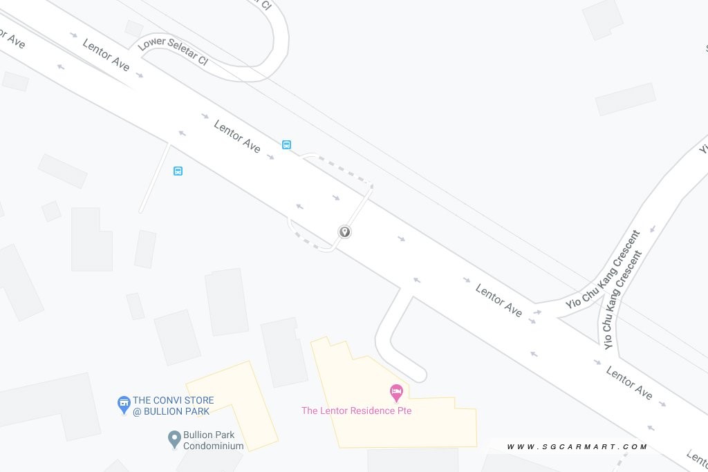 Lentor Avenue Map