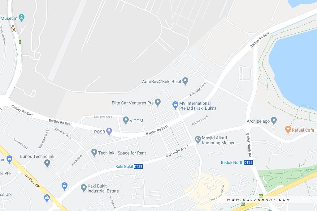Bartley flyover Map