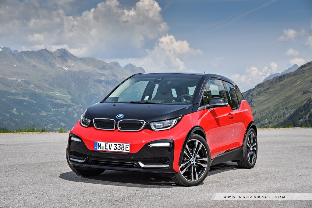 Red Electric Car