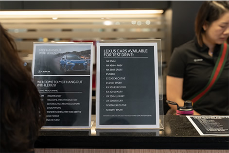 Lexus cars available