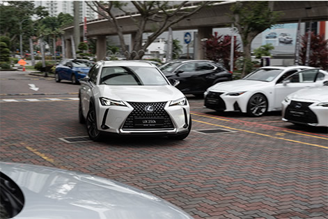 White car
