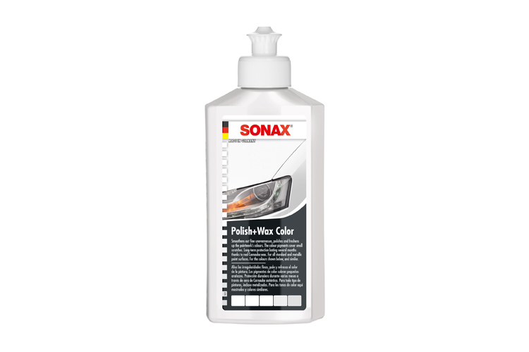 Sonax Polish + Wax Color (White)