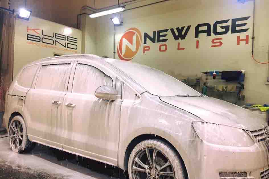 New Age Polish Car Wash With Hydrophobic Quick Coat