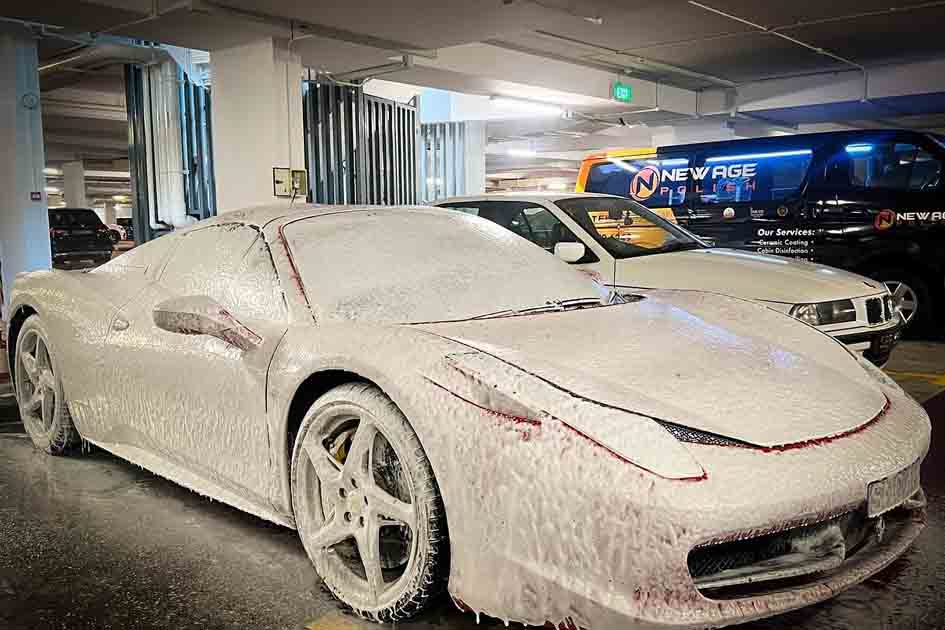 New Age Polish Foam Car Wash