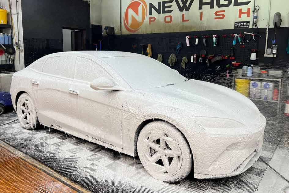 New Age Polish Foam Car Wash