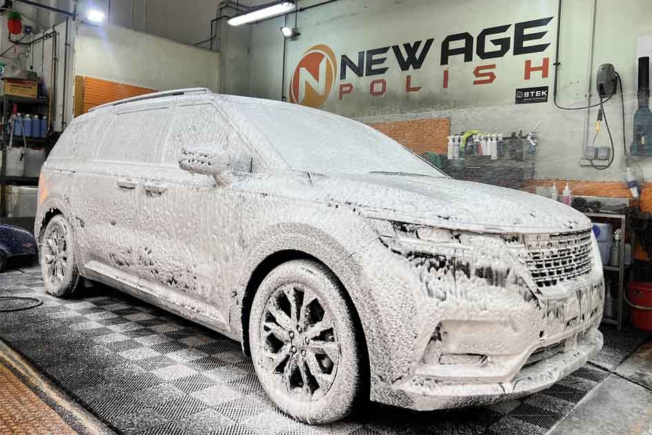 New Age Polish Foam Car Wash