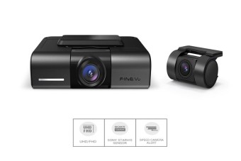 FineVu GX4K 2-Channel Car Camera