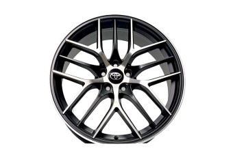 Raysclub JA-317 Black Metallic Finish Rim
