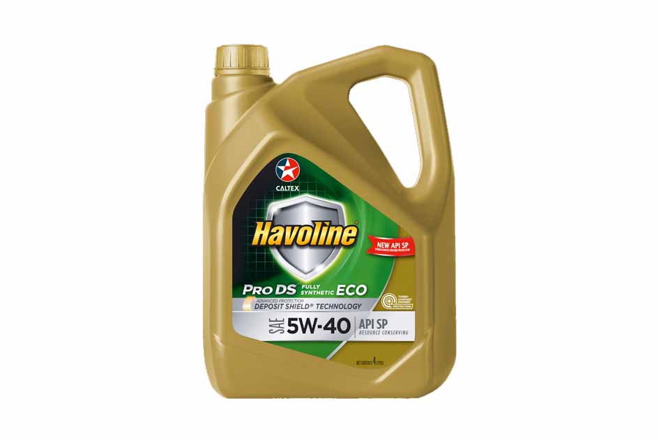 Caltex Havoline ProDS Fully Synthetic ECO 5 SAE 5W-40 Vehicle Servicing Package