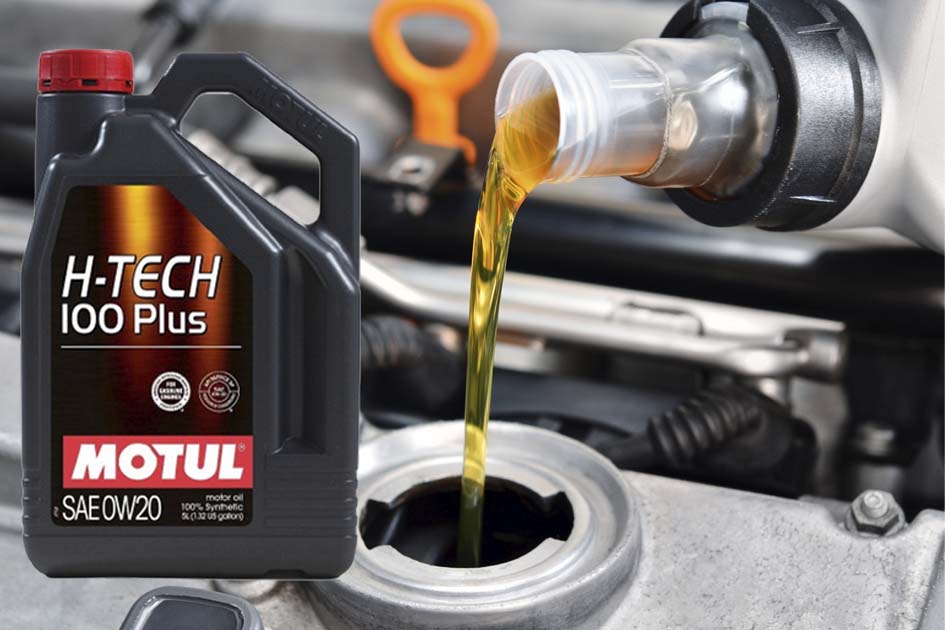 Buy Motul H-Tech 100 Plus 0W20 Vehicle Servicing Package Vehicle