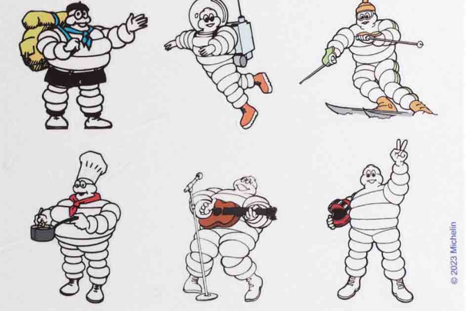 Michelin Fun Lifestyle Stickers