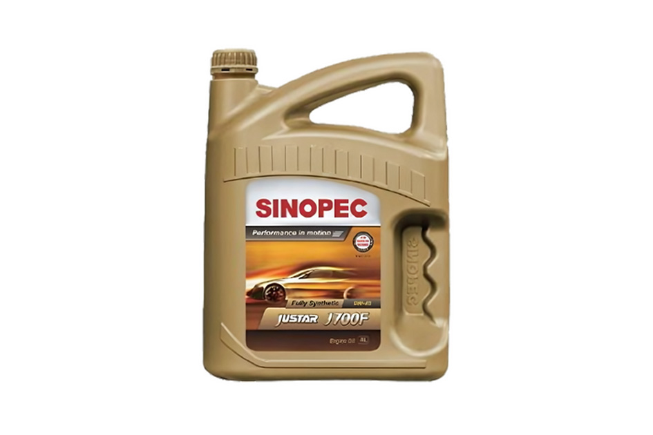 Sinopec Justar J700F 5W40 Fully Synthetic Vehicle Servicing Package