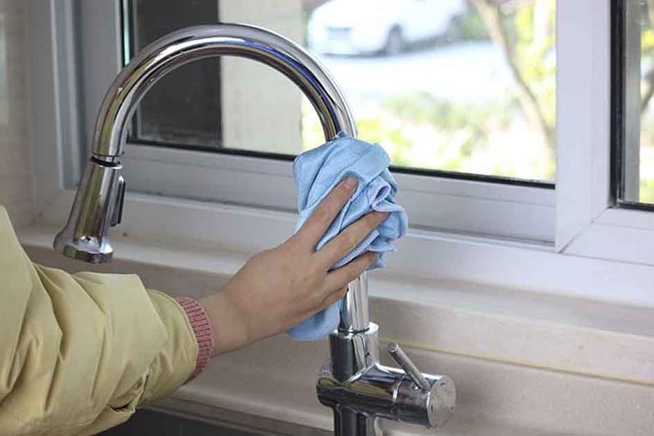 KGP Microfiber Glass Chrome Cleaning Cloths