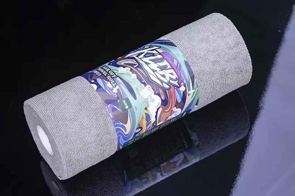 KLCB Microfiber Hand-Torn Towel