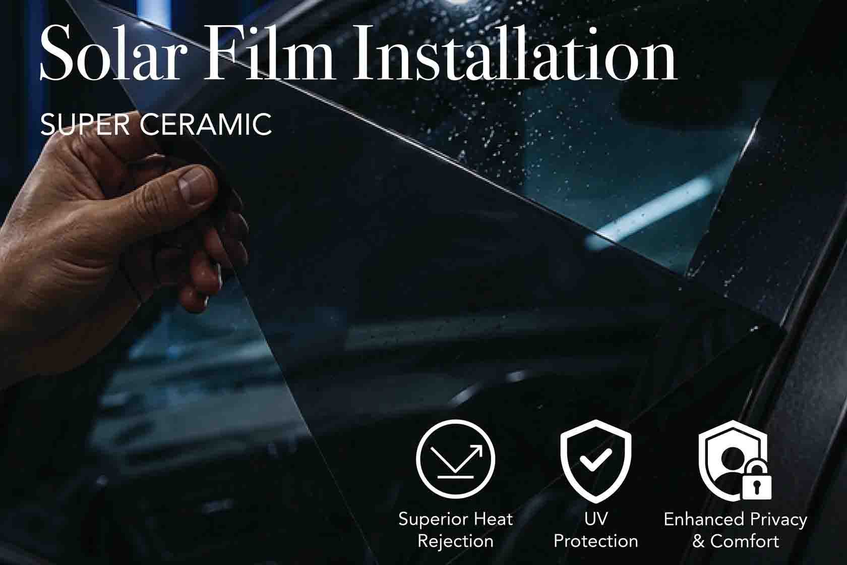 VYNEX AUTOMOTIVE | INSTALLATION & REMOVAL INCLUDED | UP TO 99% UV & IR PROTECTION | ADVANCE PACKAGE