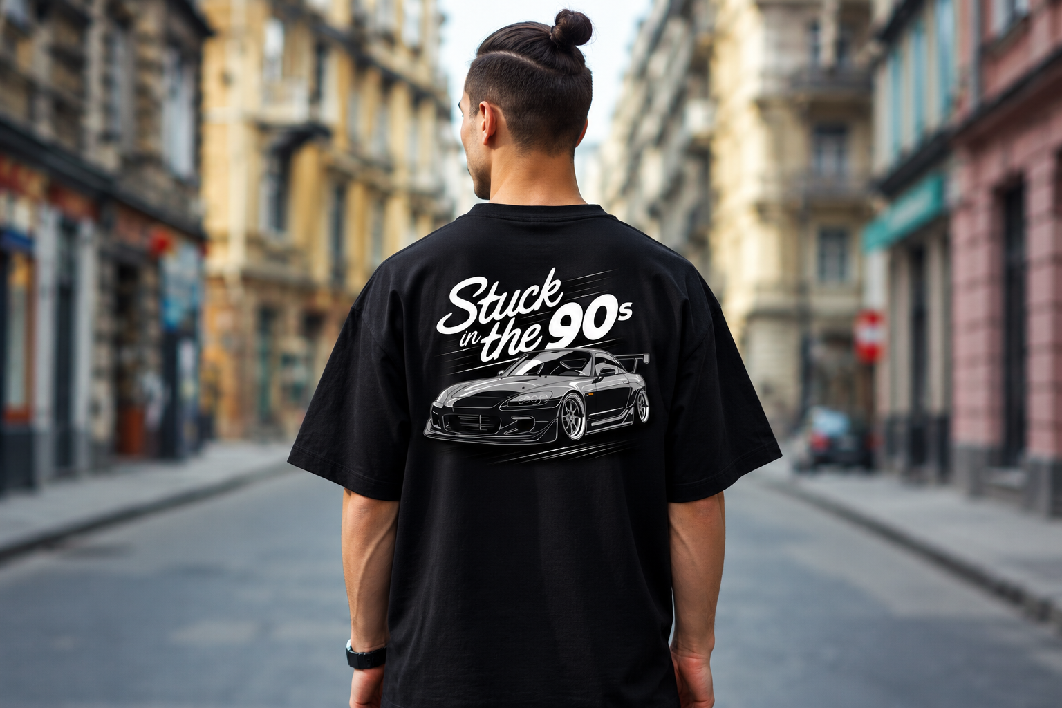 KAYSECUSTOMS Stuck In The 90s T-Shirt