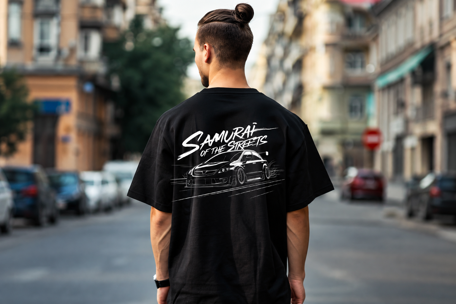 KAYSECUSTOMS Samurai Of The Streets T-Shirt