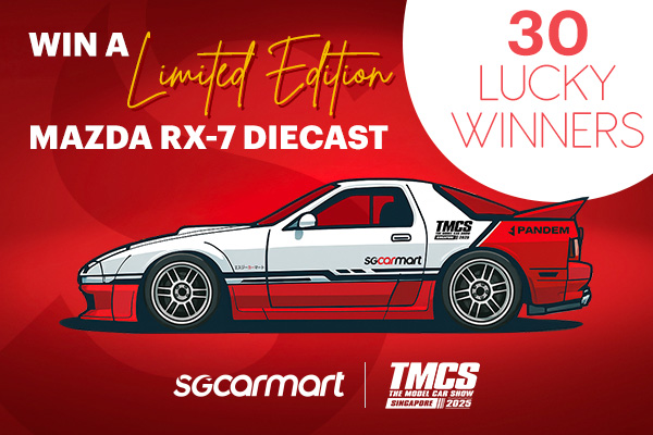 Mazda RX7 Diecast Cars Giveaway - Sgcarmart