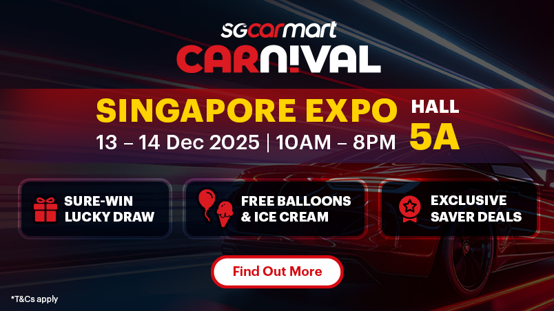 Sgcarmart CARnival @ Singapore Expo Hall 5A